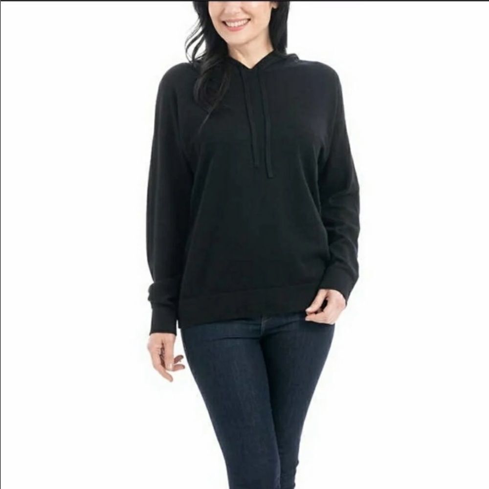 😊 3/$30 NWT Hilary Radley Ladies' Cozy Sweater Hoodie Sz S casual yet elegant